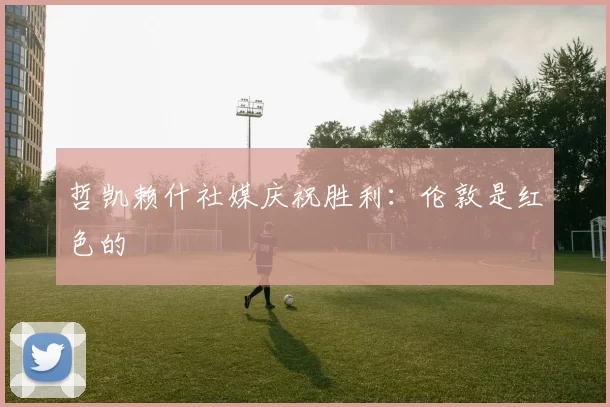 哲凯赖什社媒庆祝胜利：伦敦是红色的❤️