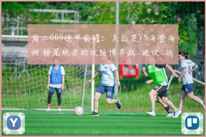 周二009德甲前瞻：美因茨VS海登海姆 榜尾绞杀的攻防博弈战_进攻_战术_体能